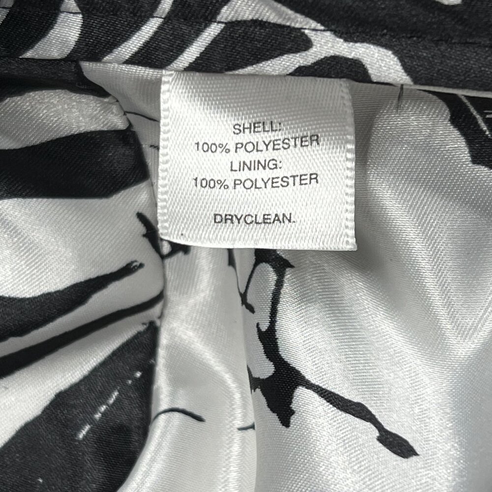 WHBM Halter Tie Floral Satin Flowy Chiffon Maxi Cocktail Gown Size 6‎ - NWOT - Picture 11 of 11